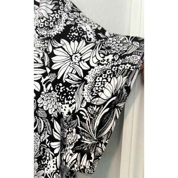 Isaac Mizrahi Live Essentials T-shirt Black White Size XL NWOT - Picture 4 of 7